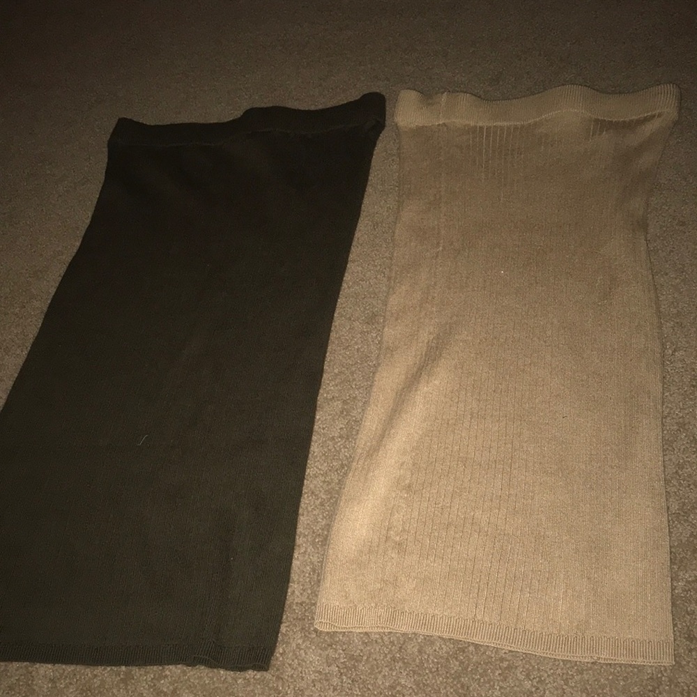 2 midi skirts